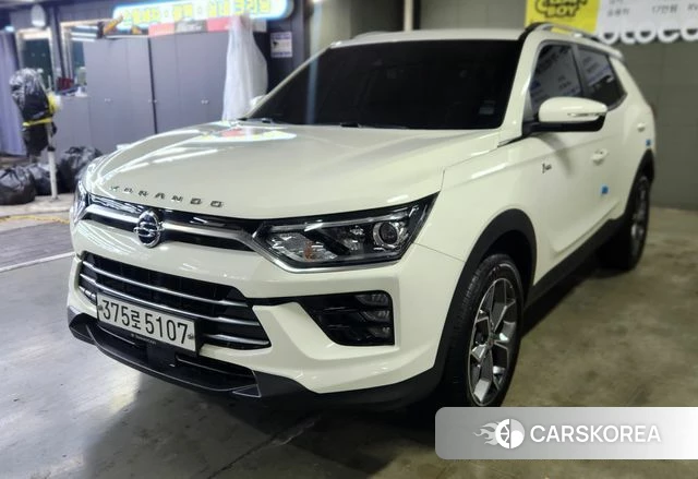 Ssangyong Beautiful Korando 2020 Белый из Кореи