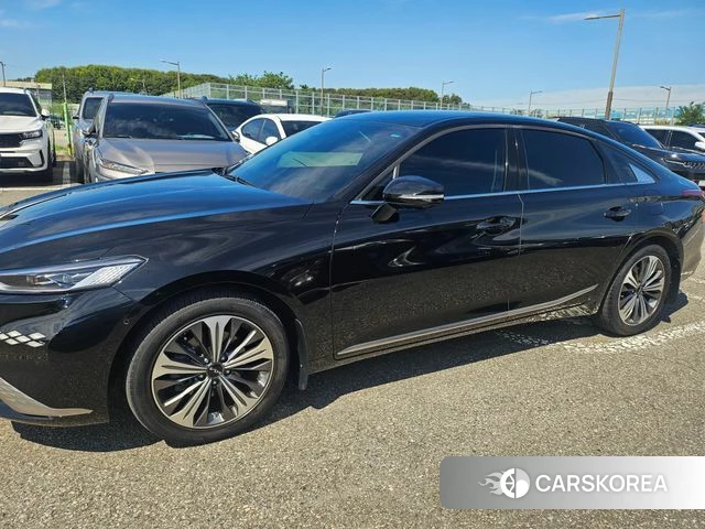 Kia K8 Hybrid 2022 Черный из Кореи