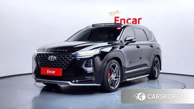 Hyundai Santa Fe TM 2018 Черный из Кореи