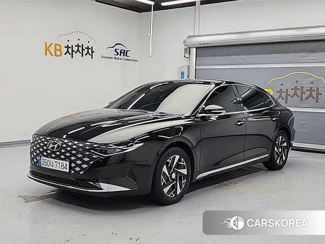 Hyundai The New Grandeur IG Hybrid 2021 Черный из Кореи