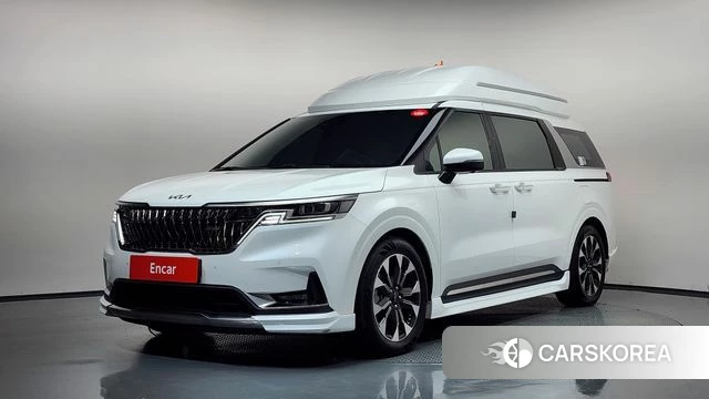 Kia Carnival 4th generation 2023 Белый из Кореи