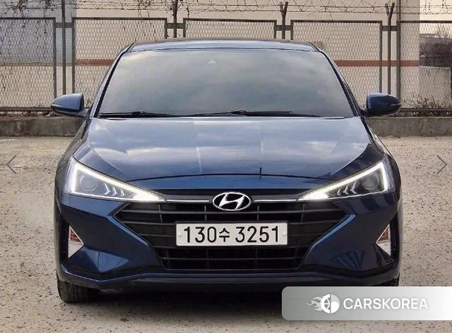 Hyundai The New Avante AD 2018 Синий из Кореи