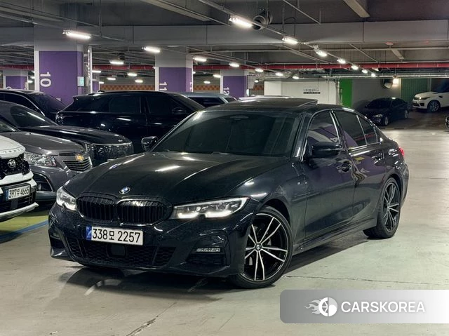 BMW 3 Series (G20) 2022 Черный из Кореи