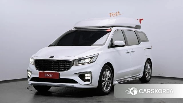 Kia The New Carnival 2018 Белый из Кореи