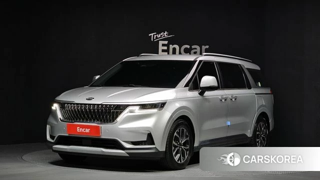 Kia Carnival 4th generation 2021 Серебряный из Кореи