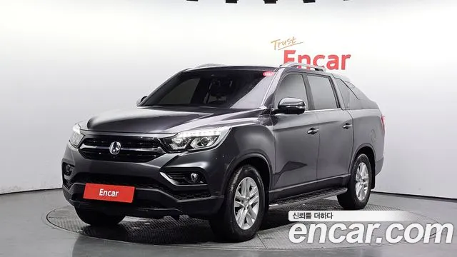 Ssangyong Rexton Sports 2018 Серый из Кореи
