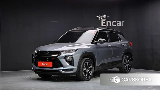 Chevrolet (GM Daewoo) Trailblazer 2020 Серый из Кореи