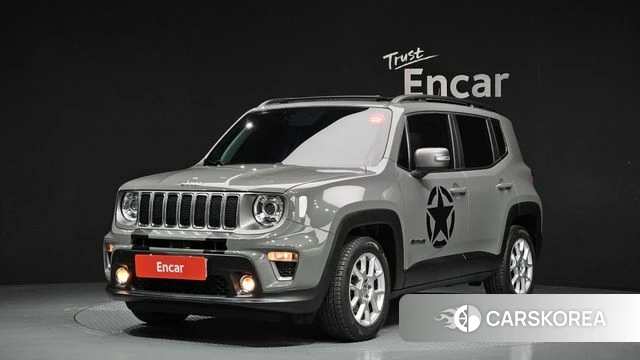 Jeep Renegade 2019 Серый из Кореи