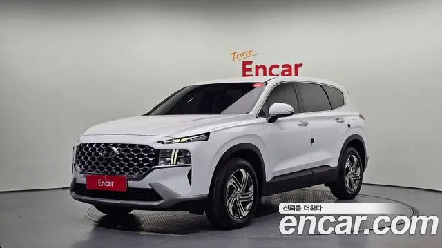 Hyundai The New Santa Fe 2021 Белый из Кореи