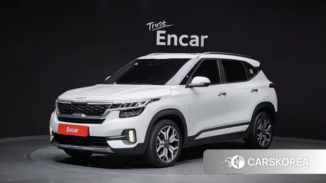 Kia Seltos 2022 Белый из Кореи