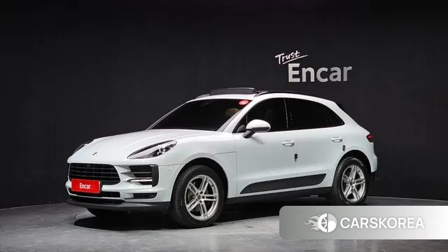 Porsche Macan 2021 Белый из Кореи