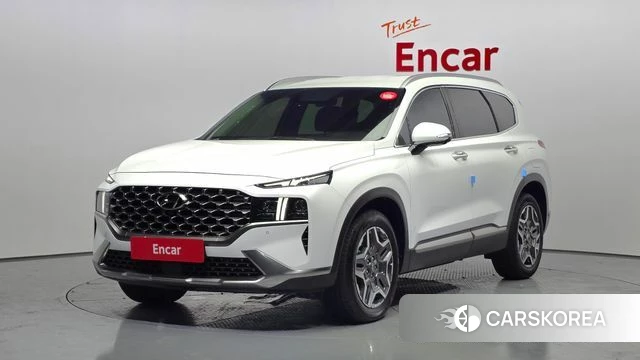 Hyundai The New Santa Fe 2022 Белый из Кореи