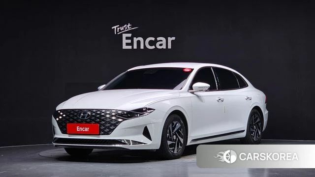Hyundai The New Grandeur IG Hybrid 2022 Белый из Кореи