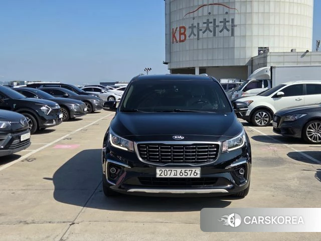 Kia The New Carnival 2019 Черный из Кореи