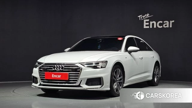 Audi A6 (C8) 2023 Белый из Кореи