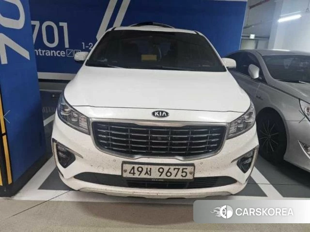 Kia The New Carnival 2019 Белый из Кореи