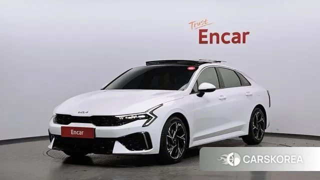 Kia The New K5 Hybrid 3rd generation 2023 Белый из Кореи
