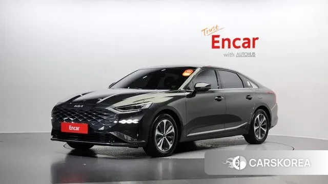 Kia K8 Hybrid 2023 Серый из Кореи