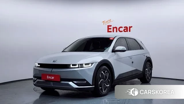 Hyundai Ionic 5 2021 Серебряный из Кореи