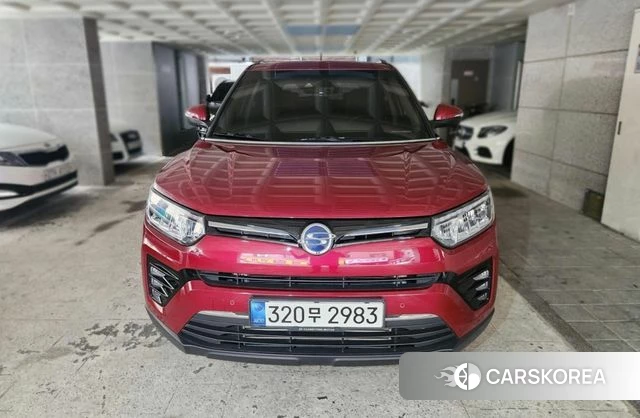 Ssangyong Berry New Tivoli 2021 Красный из Кореи