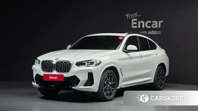 BMW X4 (G02) 2022 Белый из Кореи
