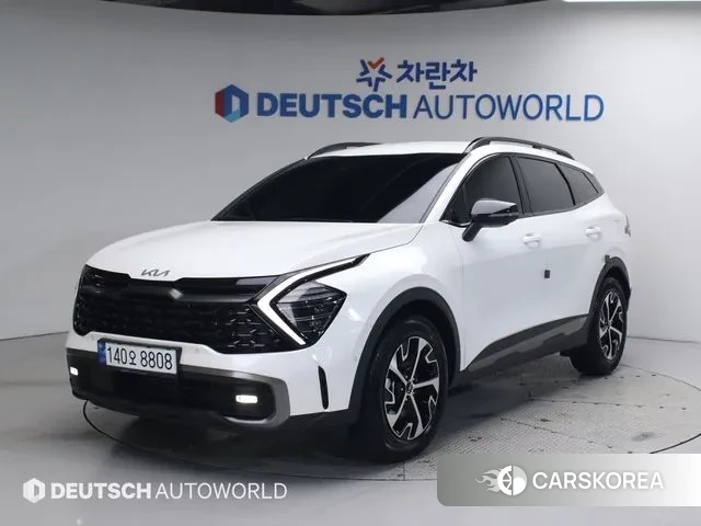 Kia Sportage 5th Generation Hybrid 2024 Белый из Кореи