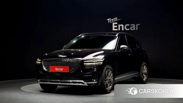 Genesis GV70 2021 Черный из Кореи