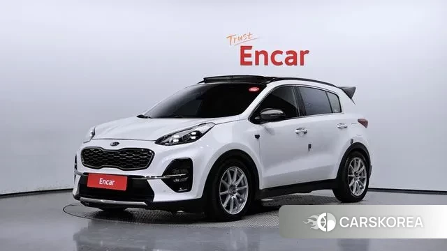 Kia Sportage The Bold 2018 Белый из Кореи