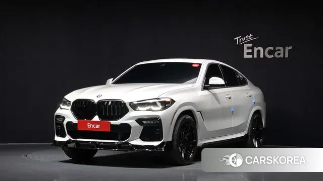 BMW X6 (G06) 2020 Белый из Кореи
