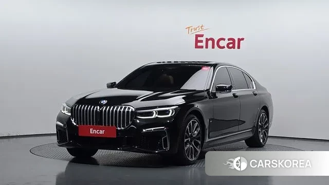 BMW 7 Series (G11) 2022 Черный из Кореи