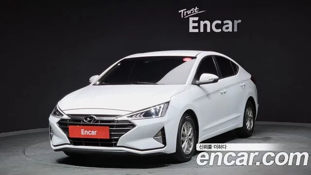 Hyundai The New Avante AD 2018 Белый из Кореи