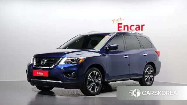 Nissan Pathfinder 4th Generation 2018 Синий из Кореи