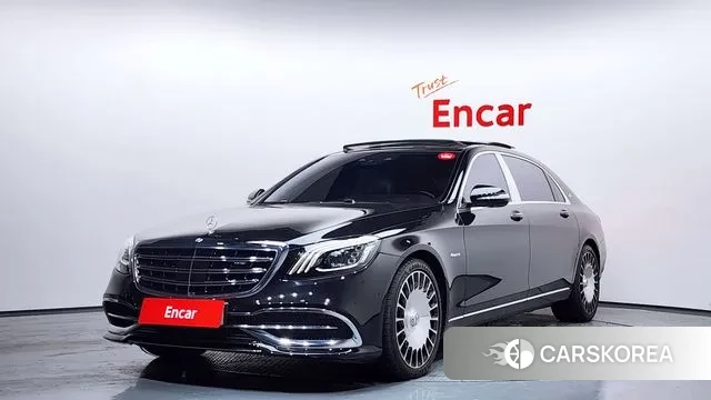 Mercedes-Benz S-Class W222 2018 Черный из Кореи