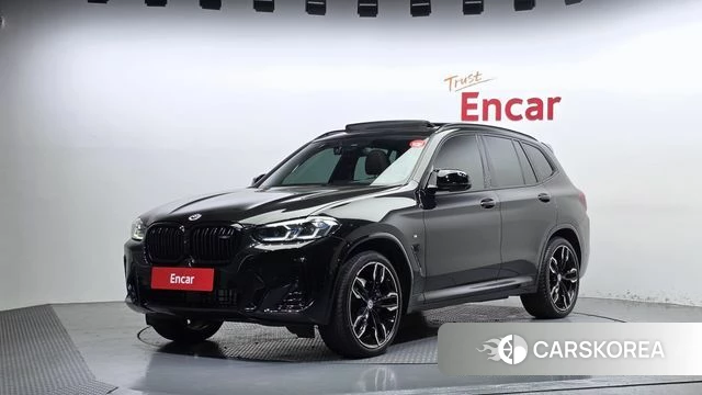 BMW X3 (G01) 2022 Черный из Кореи