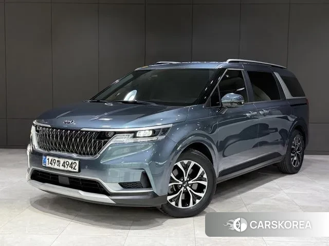 Kia Carnival 4th generation 2020 Синий из Кореи
