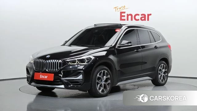 BMW X1 (F48) 2021 Черный из Кореи