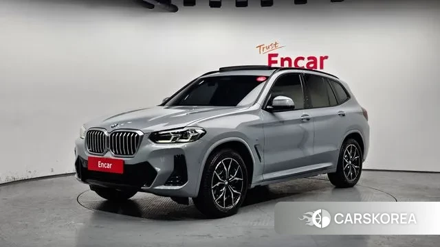 BMW X3 (G01) 2024 Светло-серебряный цвет из Кореи