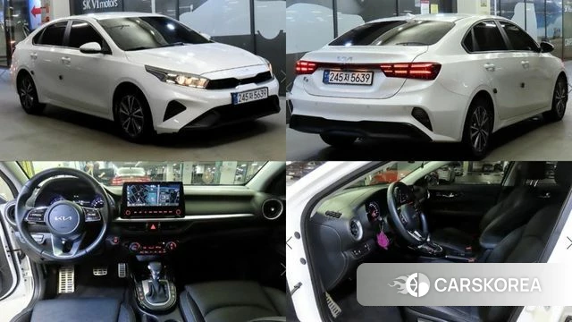 Kia The New K3 2nd generation 2023 Белый из Кореи