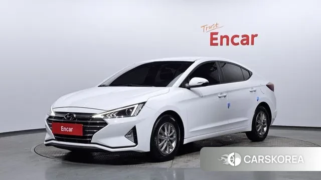 Hyundai The New Avante AD 2019 Белый из Кореи