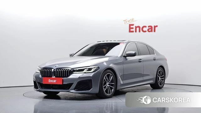 BMW 5 Series (G30) 2022 Серый из Кореи