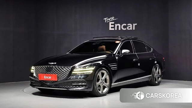 Genesis G80 (RG3) 2021 Черный из Кореи