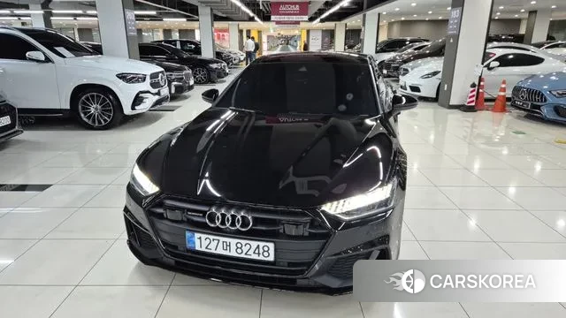 Audi A7 (4K) 2023 Черный из Кореи
