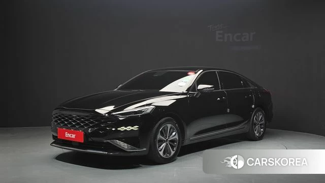 Kia K8 Hybrid 2022 Черный из Кореи