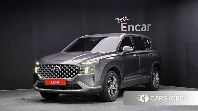 Hyundai The New Santa Fe 2021 Серый из Кореи