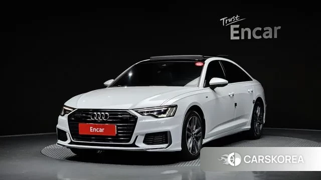 Audi A6 (C8) 2021 Белый из Кореи