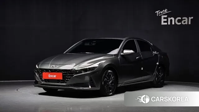 Hyundai Avante (CN7) 2022 Серый из Кореи