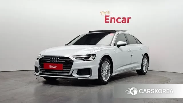 Audi A6 (C8) 2021 Белый из Кореи