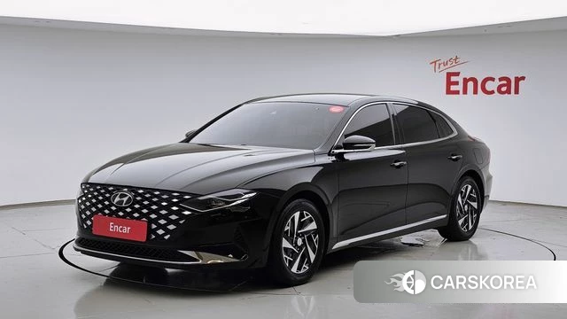 Hyundai The New Grandeur IG Hybrid 2020 Черный из Кореи