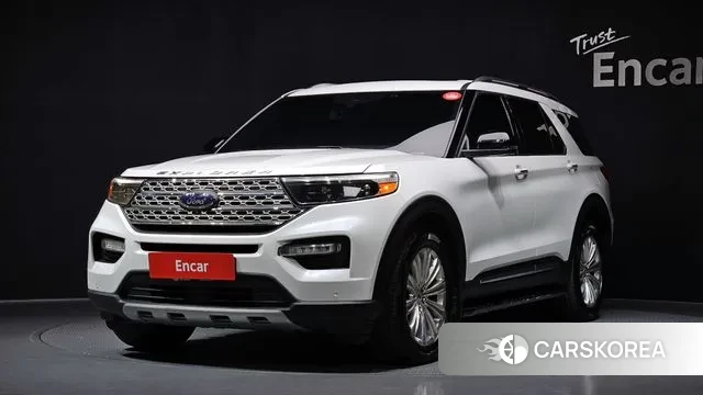 Ford Explorer 6th Generation 2019 Белый из Кореи