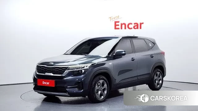Kia Seltos 2021 Серый из Кореи